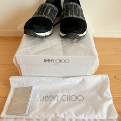 JIMMY CHOO ジミーチュウ スニーカー 22.5cmの画像