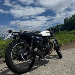 Kawasaki 250TR カフェレーサーカスタムの画像