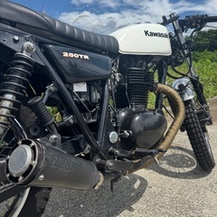 Kawasaki 250TR カフェレーサーカスタムの画像