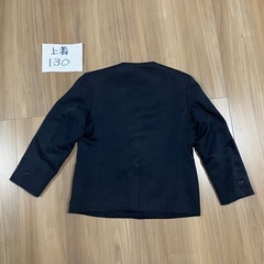 130A イートン ダブル ジャケット 小学生 制服 上着　上衣 男女兼用の画像