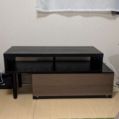 伸長テレビボード　幅79cm