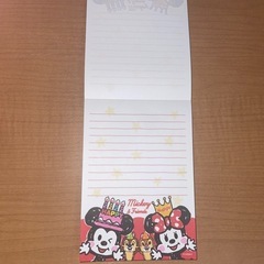 ミッキー＆フレンズ メモ用紙セットの画像