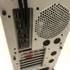 自作PC ホワイトケース　ゲーミングの画像