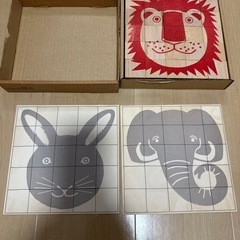 稀少！naef⭐︎ネフ社⭐︎Animal Puzzle⭐︎アニマルパズルの画像