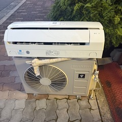 シャープ10畳用エアコン2021年製 (大江) 大阪の季節、空調家電