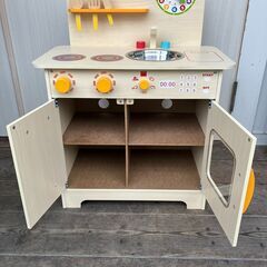 Woody World 木製ままごとキッチンセットの画像