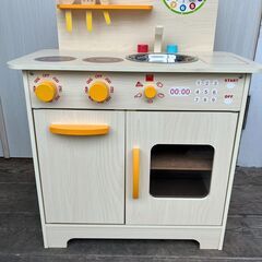 Woody World 木製ままごとキッチンセットの画像