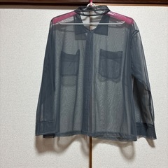 3L ブラウス(グレー)の画像