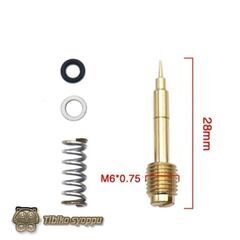 CVK キャブレター パイロットスクリュー ゼファー400 750 1100 ZZR250 ZRX1100 ZRX1200GPZ250R GPZ400R 900 パイロットスクリュー社外品　未使用の画像