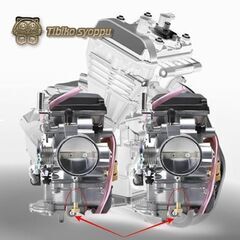 ケイヒン キャブレター　CVK　CV パイロットスクリュー　ZZR250 　GPZ250R 　GPX250R エリミネーター250　パイロットスクリュー　社外品　未使用の画像
