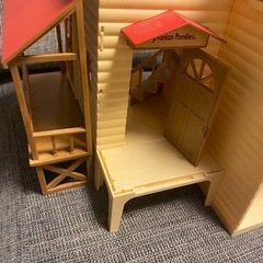 【廃盤品】シルバニアファミリー 赤い屋根の大きなお家の画像