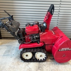 HONDA除雪機 hs870 電動シューター 実働‼︎の画像
