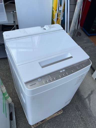 新生活応援！長期保証有り2022年製美品東芝全自動電気洗濯機