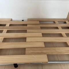 桐すのこ押入れ布団収納棚の画像
