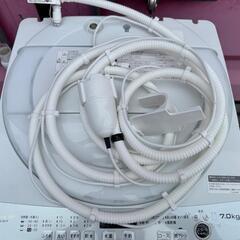 Z016★2022年製★シャープ　洗濯機　7KG 穴無し洗濯槽の画像