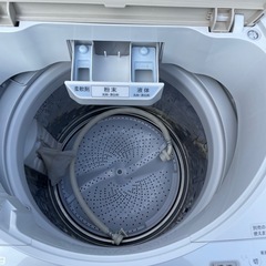 s/3　SHARP 2021年製 縦型洗濯機 ES-SH7Cの画像