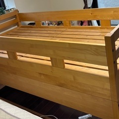 子供向け　木製ロストベッドの画像