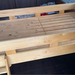 子供向け　木製ロストベッドの画像