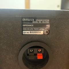 aiwa スピーカー　sx-lfd55の画像