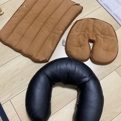 ホット＆スチームパッド＋マッサージ等施術用U字型フェイスマクラ3...