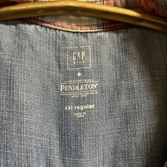 GAP デニムシャツ　ペンドルトンコラボの画像