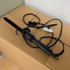 サロニア ヘアアイロン 黒【渋谷駅10分で受け渡し！】