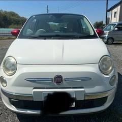 フィアット 500  FIAT500 ガラスルーフ 訳ありの画像