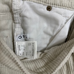 GRL🤍コーデュロイパンツの画像