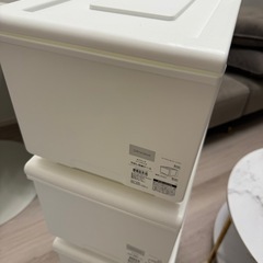 ニトリ　引出し収納ケース　4個セットの画像