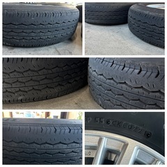 ハイエース　タイヤ の画像