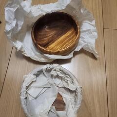 ｢お話し中｣木のボウルセット