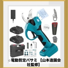 ⭐︎電動剪定バサミ 【山本造園会社監修】