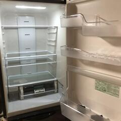 【松本市引き取り限定】HITACHIノンフロン冷凍冷蔵庫375㍑（2017年）の画像