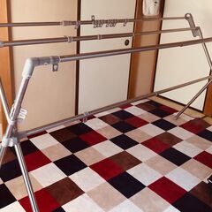物干し ステンレス鋼 布団も干せる 多機能 伸縮 布団4枚分 布...