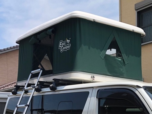 ルーフテントeasy camper tower (ひかるるるる) 津の外装、車外