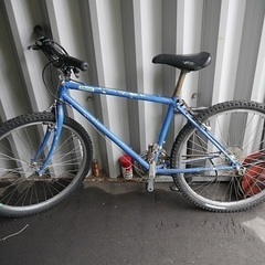 【商談中】
90's MTB アラヤ 状態悪い