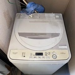 洗濯機 シャープ ES-GE4Dの画像