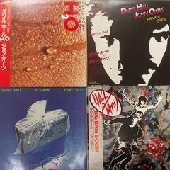 ダリル・ホール&ジョン・オーツ　LPレコード４枚セット　ホール&オーツ