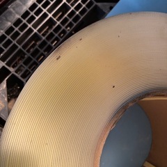 PPバンド 白 保管品 無料 農業 梱包 京都 亀岡の画像
