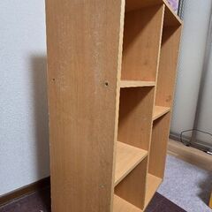 2列カラーボックス【本日引き取りのみ】の画像