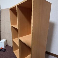 2列カラーボックス【本日引き取りのみ】の画像