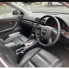 アウディA4アバント車検R8年6月23日63500kカーナビ、革シートの画像