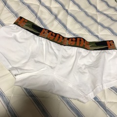 egde ボクサー　ホワイト　迷彩の画像