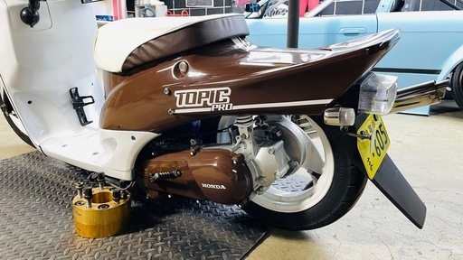 HONDA TOPIC PRO AF38 ホンダ トピック プロ 50cc 旧原チャ 希少 レア車 車高短 シャコタン ワンオフ ハイスピードプーリー 326POWER HONDA TOPIC PRO AF38 ホンダ トピック プロ 50cc 旧原チャ 希少 レア