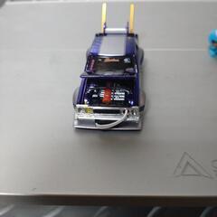 街道レーサー【DATSUN210】タケヤリマフラーグラチャンミニカーの画像