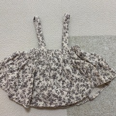 【新品未使用】サロペットブルマスカートの画像
