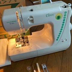 ジャノメミシン　動作良好　美品　　　　ハンドメイド