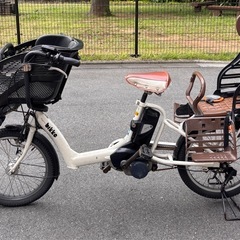 子供乗せ付き電動自転車　20インチ