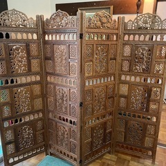 アジアン家具　衝立