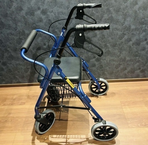 歩行器 竹虎ハッピーII NB ブルーメタリック